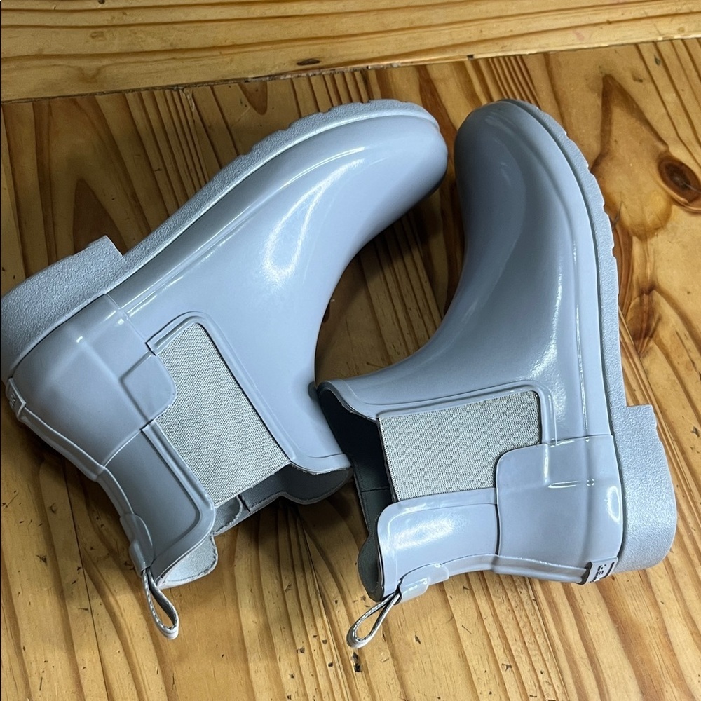 Hunter Wellington Boots Chelsea Gray - Picture 5 of 9